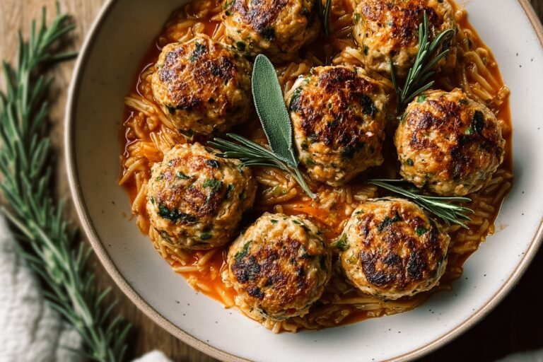 Baked Rosemary Chicken Meatballs 56.Png