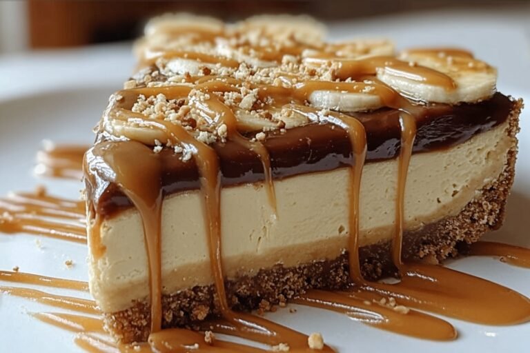 Banana Caramel Peanut Butter Cheesecake 92.Png
