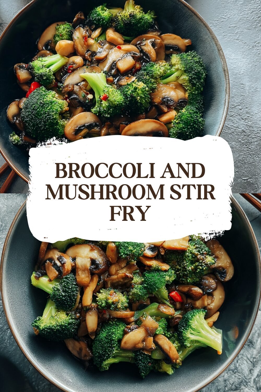 Broccoli And Mushroom Stir Fry