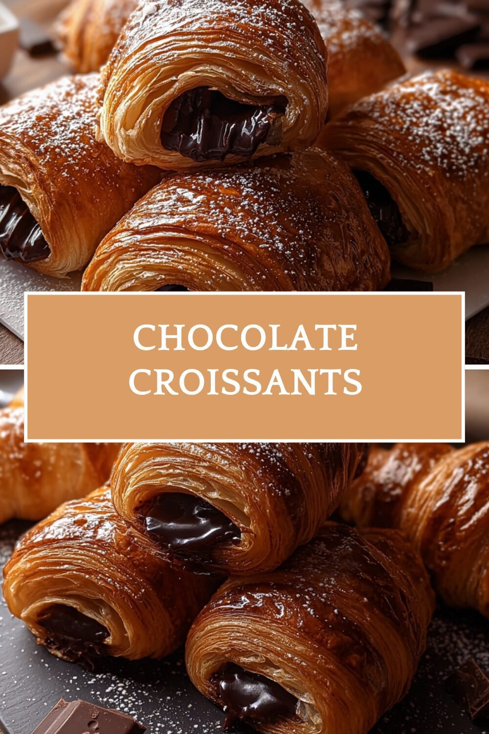 Homemade Chocolate Croissants Pain Au Chocolat Recipe 7 Chocolate Croissants