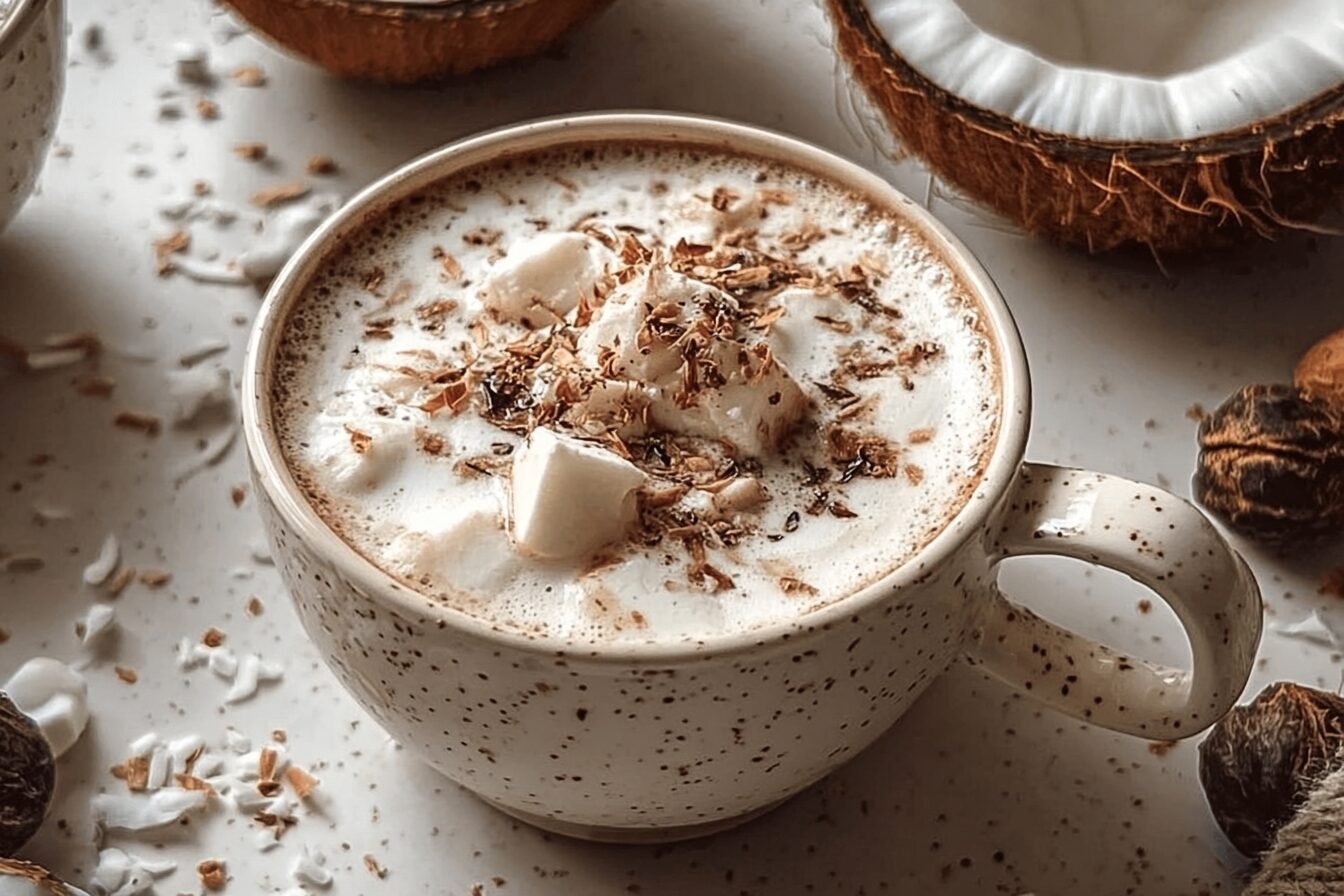 Creamy Coconut Hot Chocolate Recipe 6 Creamy Coconut Hot Chocolate
