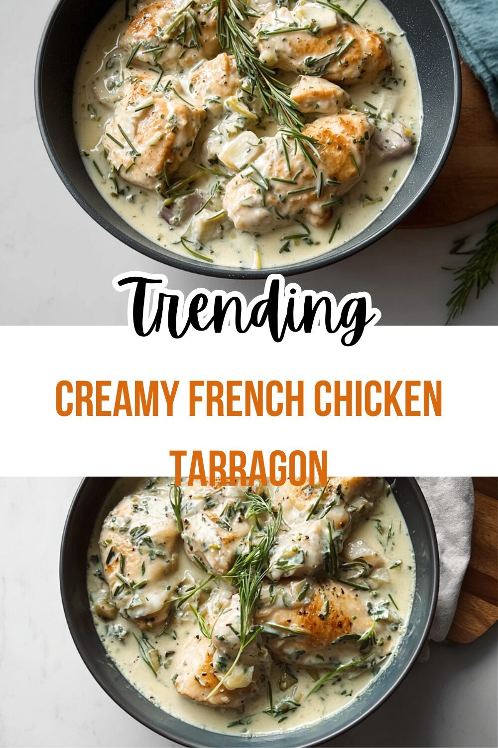 Creamy Tarragon Chicken Recipe 7 Creamy French Chicken Tarragon