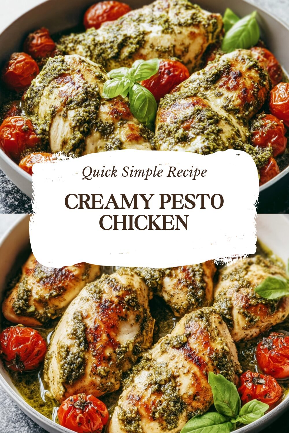 Creamy Pesto Chicken