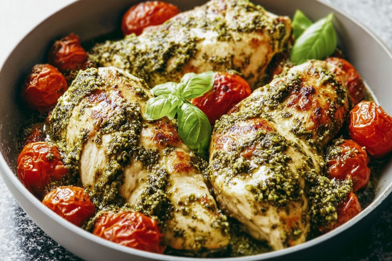 Creamy Pesto Chicken