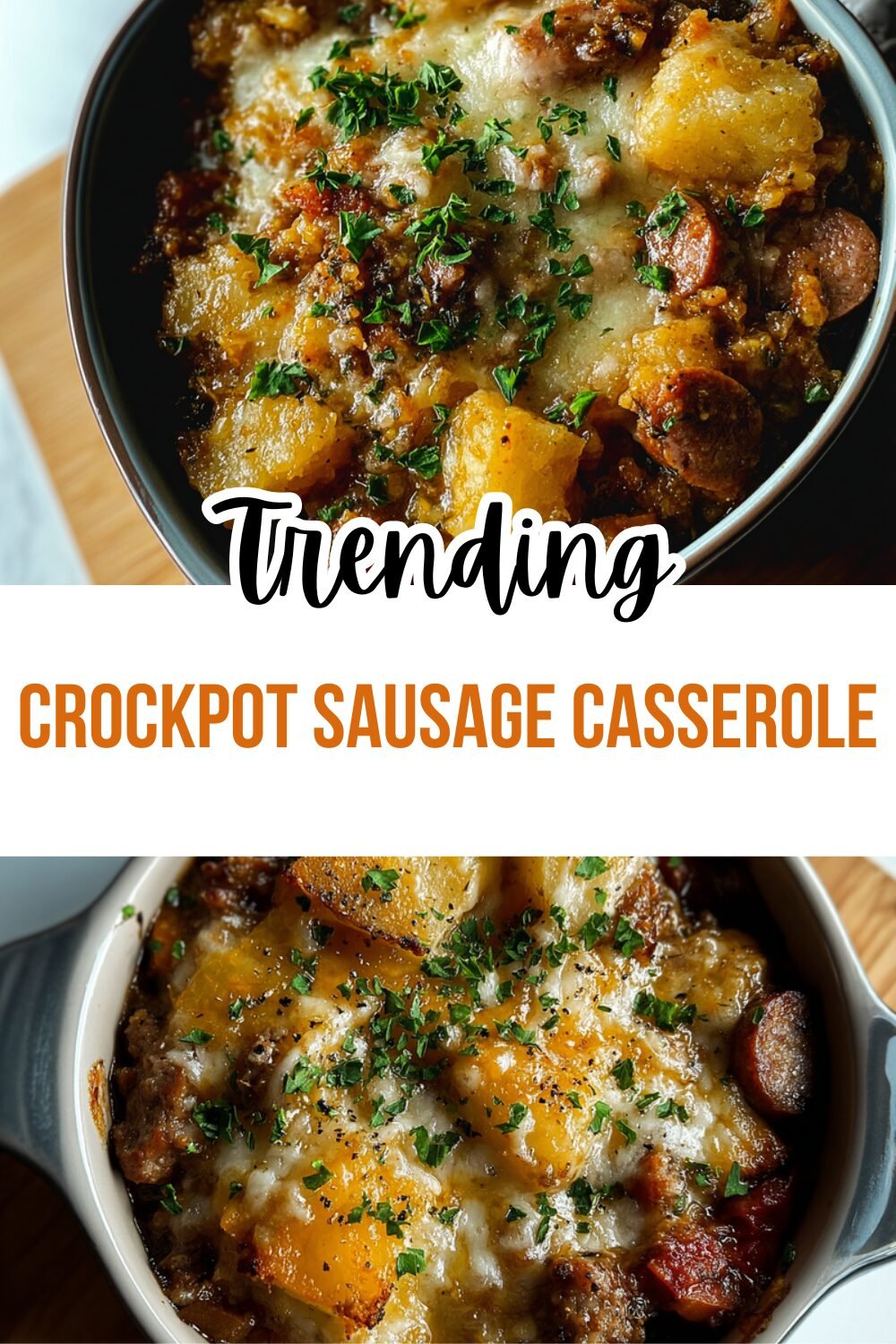 Crockpot Sausage Casserole