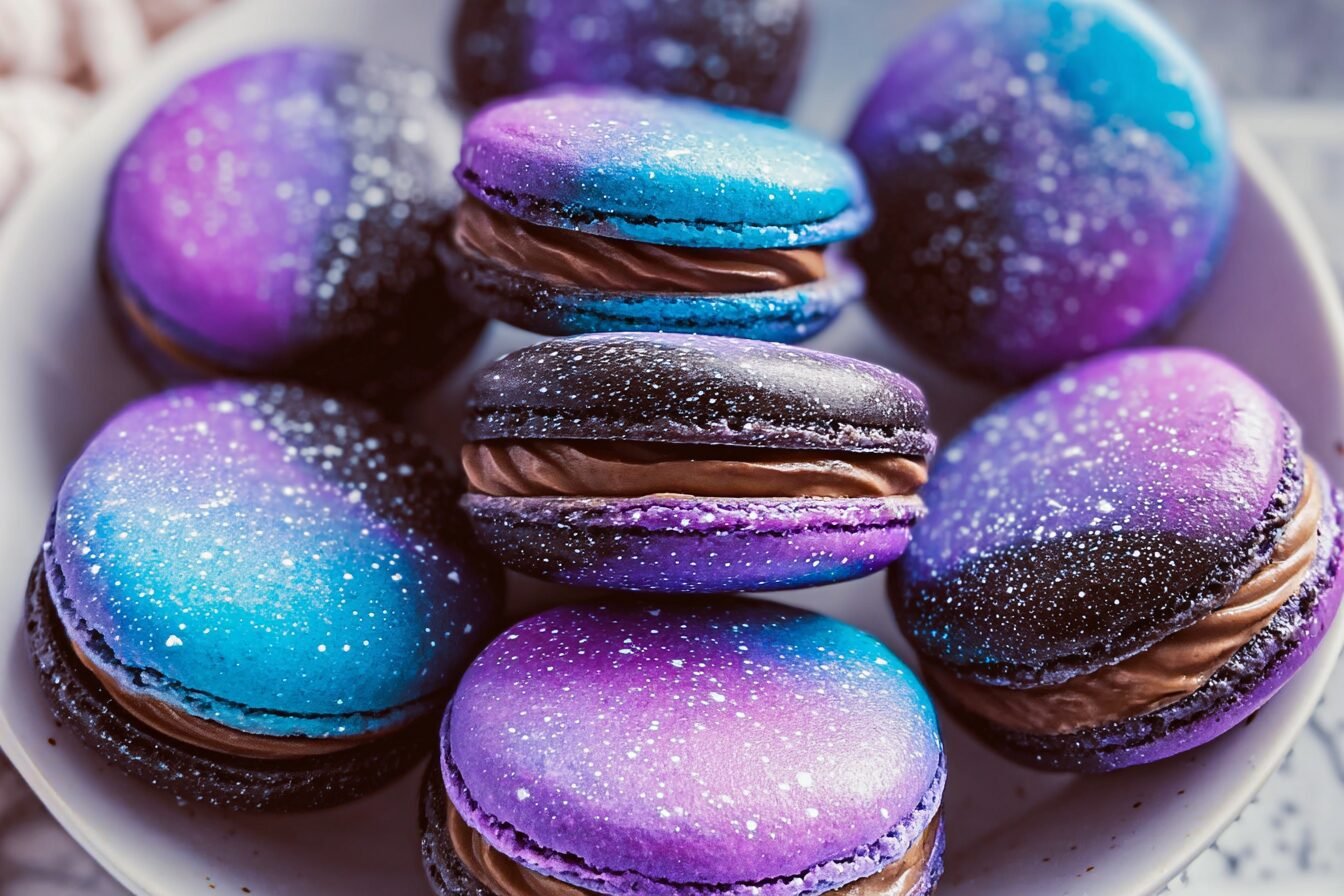 Galaxy Macarons