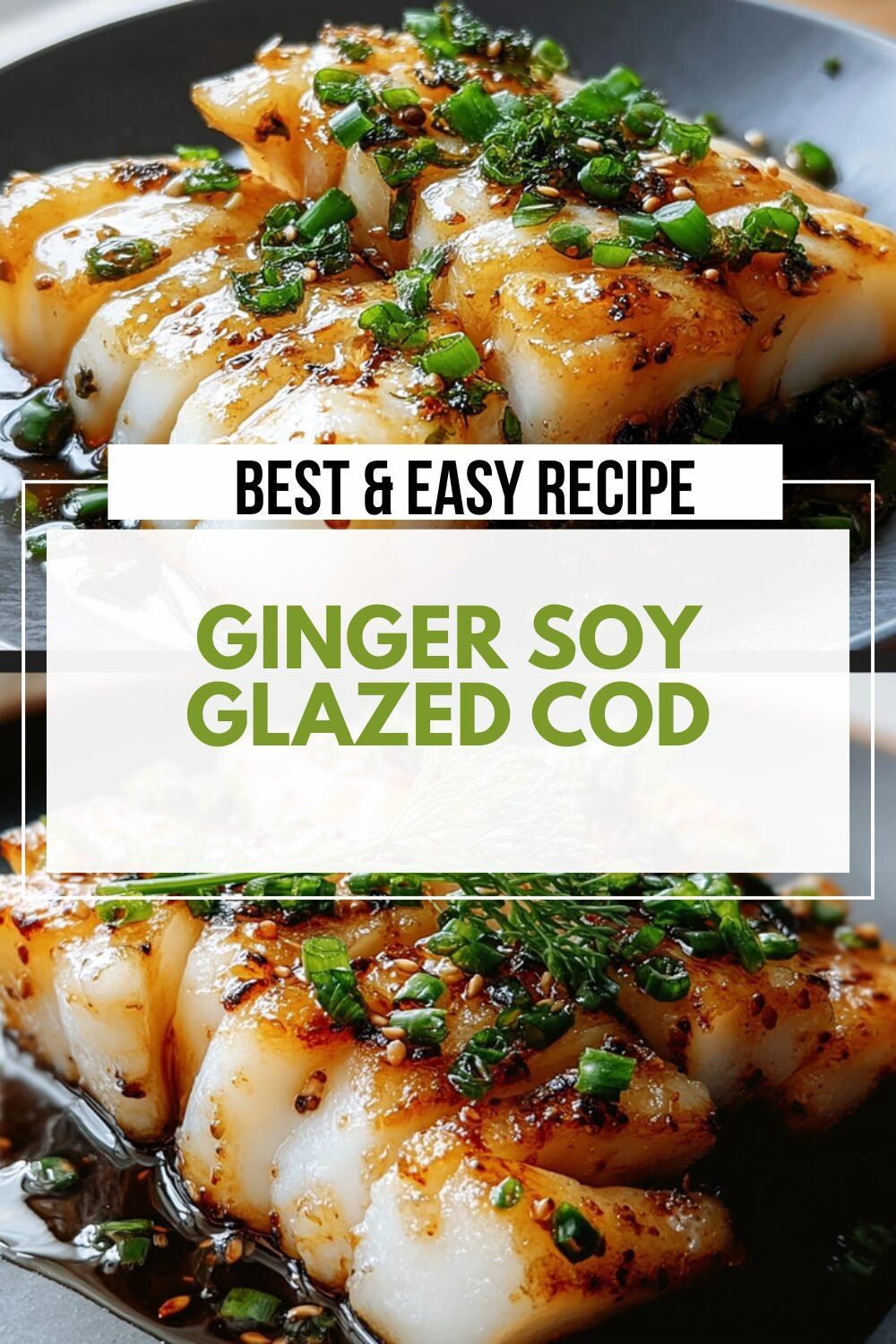 Ginger Soy Glazed Cod