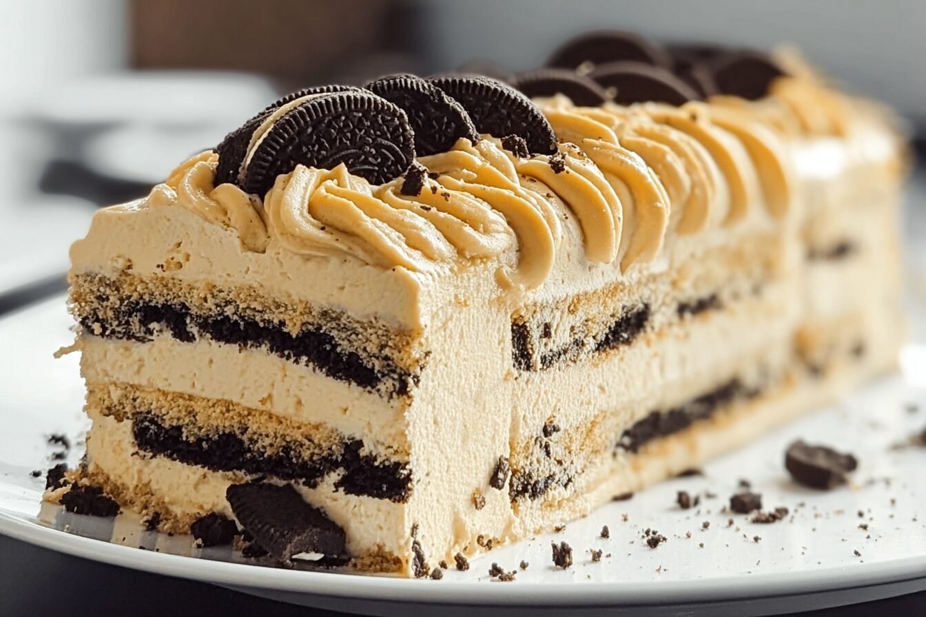 Golden Oreo Icebox Cake No Bake Recipe 6 Golden Oreo Icebox Cake