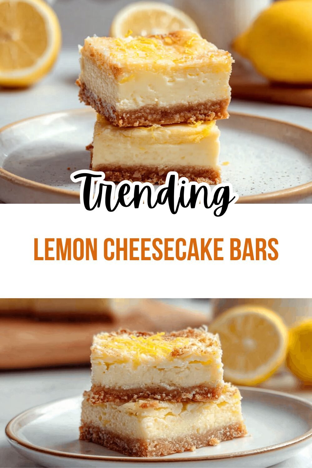 Easy Lemon Cheesecake Bars Recipe 7 Lemon Cheesecake Bars