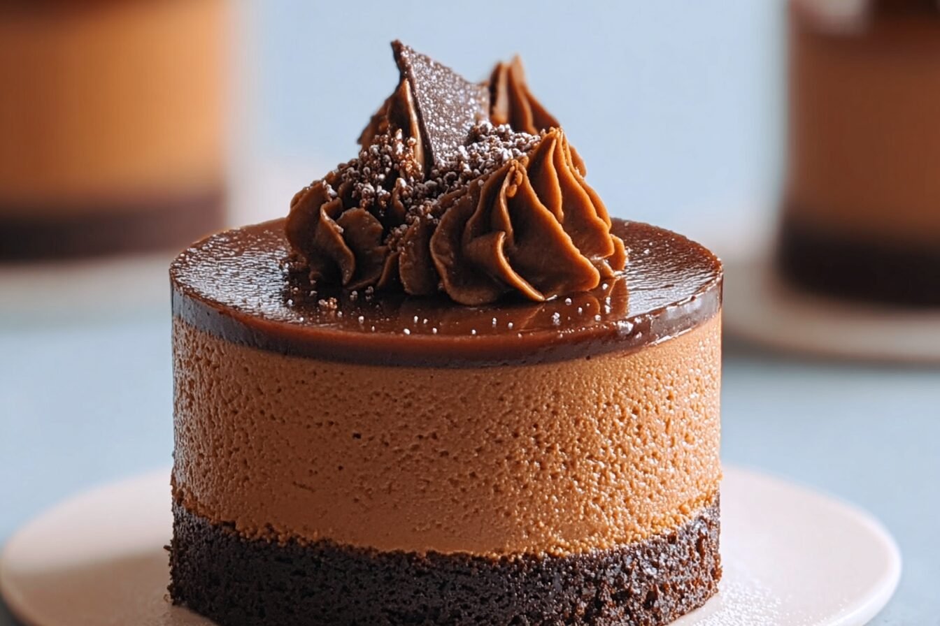 Mini Chocolate Cheesecakes Easy No Bake Recipe 6 Mini Chocolate Cheesecake