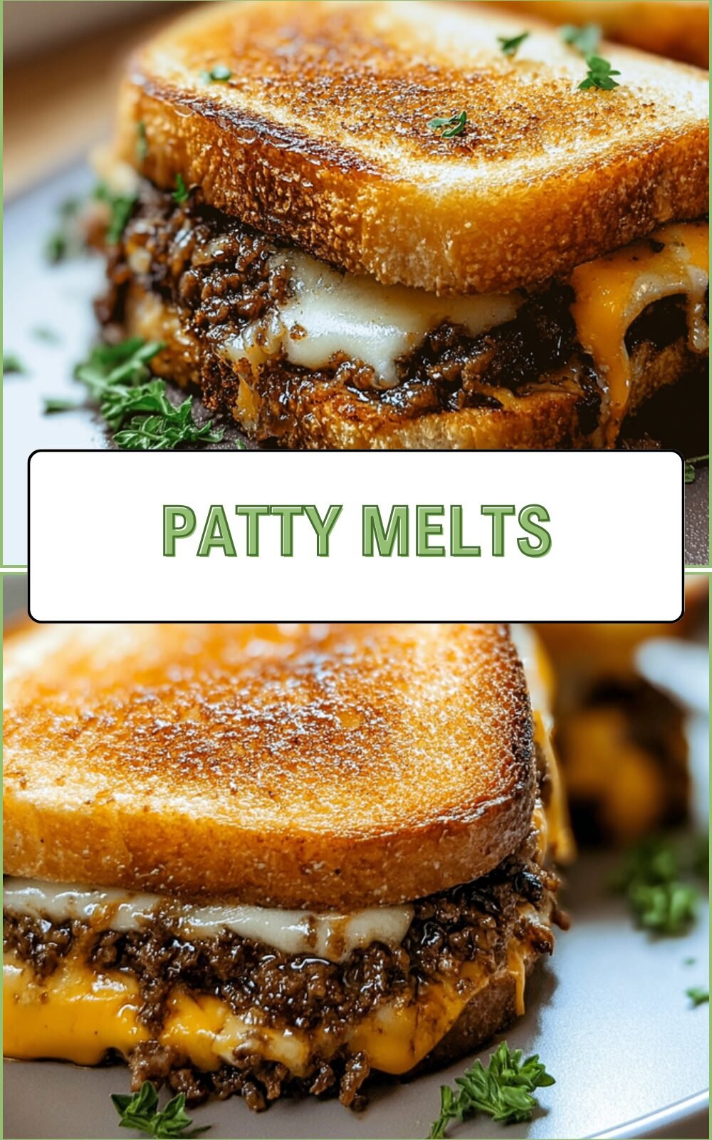 Patty Melts Recipe Classic Diner Sandwich 7 Patty Melts