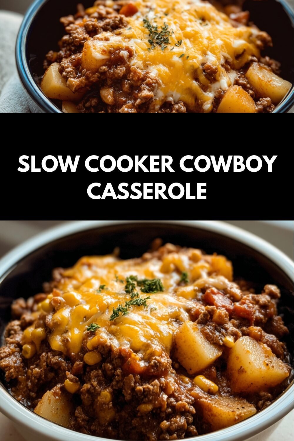 Slow Cooker Cowboy Casserole