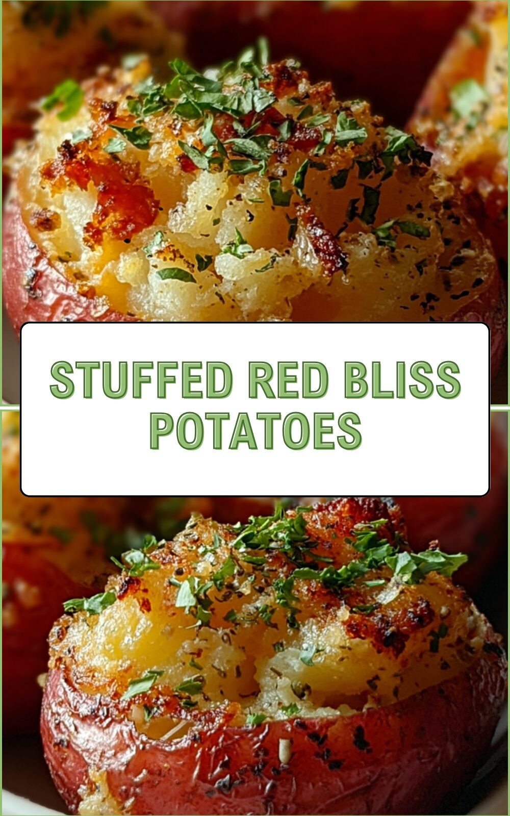 Stuffed Red Bliss Potatoes