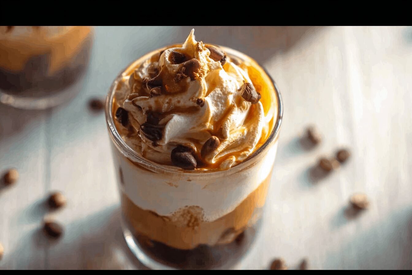 Whipped Coffee Ice Cream Sundae