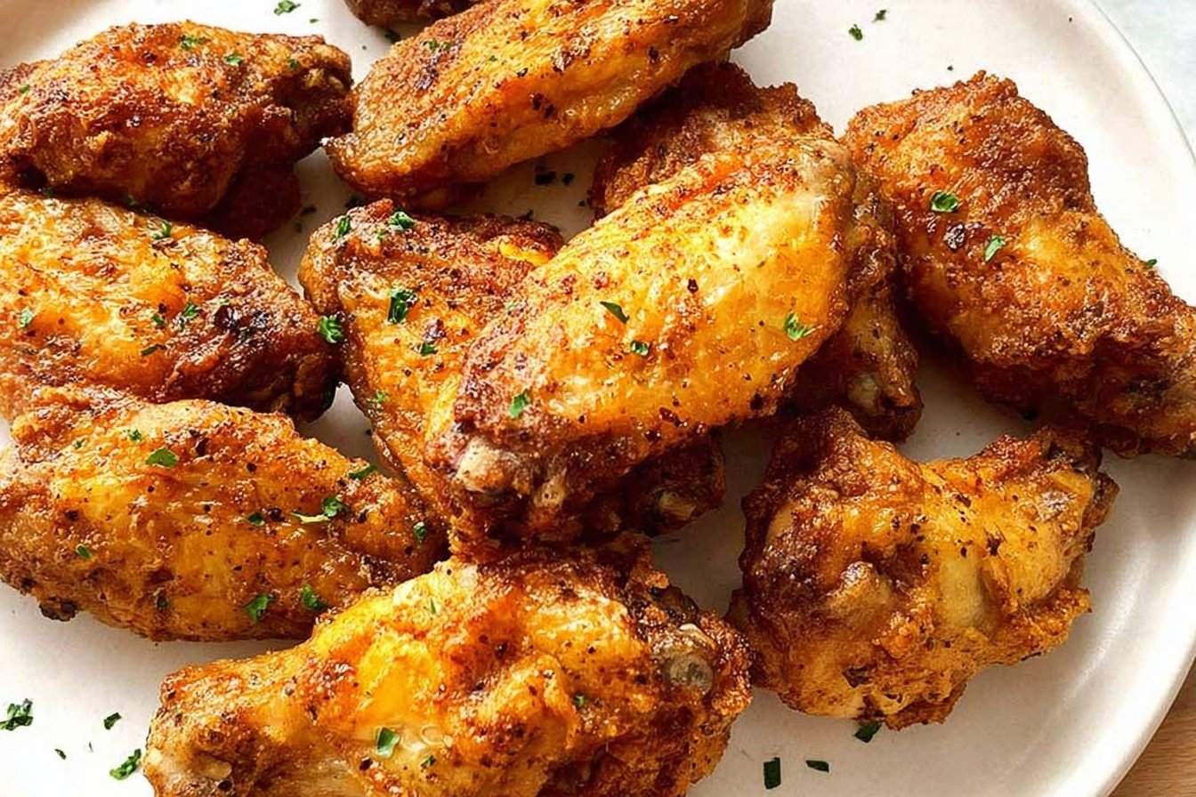 Crispy Baked Chicken Wings Easy Oven Recipe 6 Baked Chicken Wings