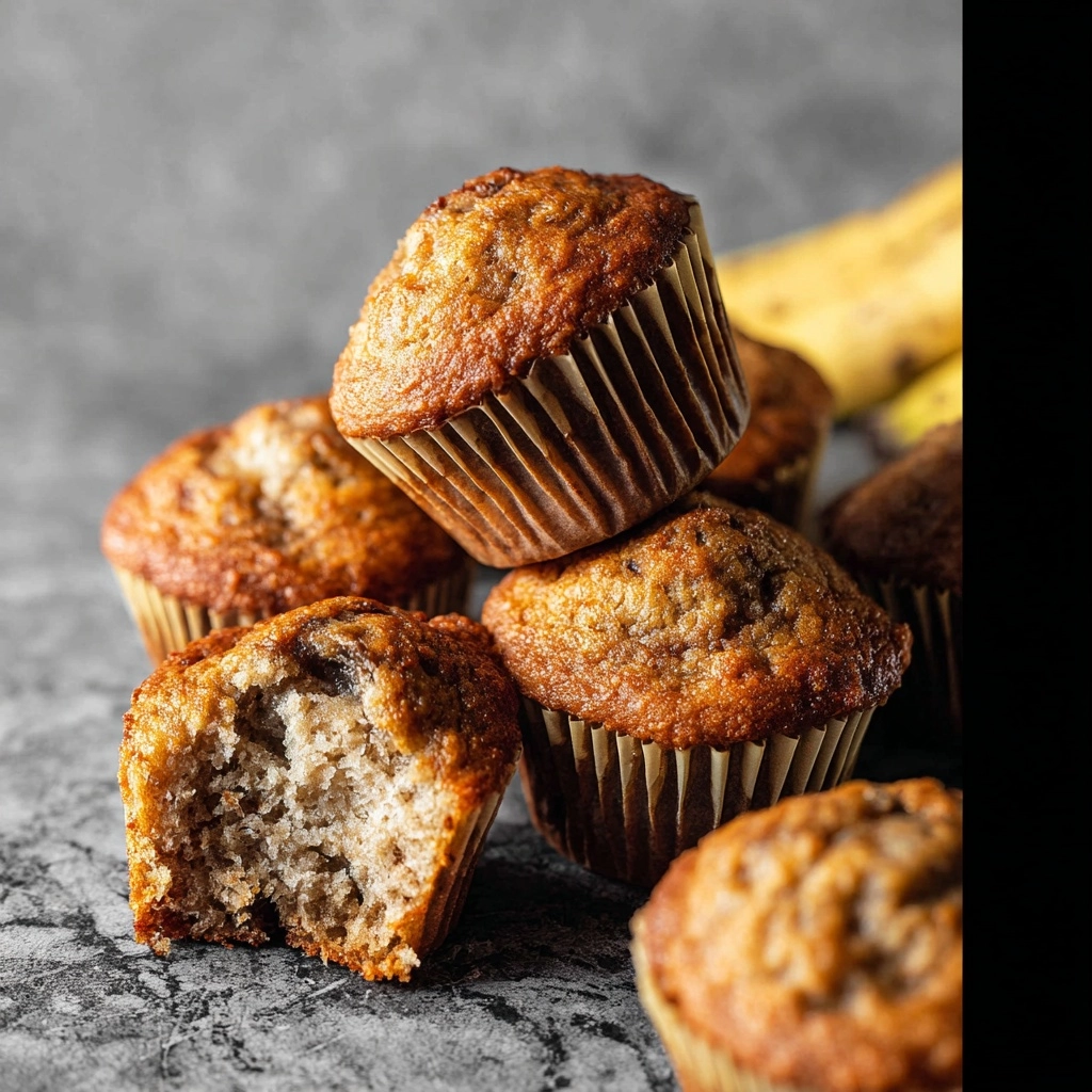 Banana Muffins Quick And Easy Recipe 6 Banana Muffins