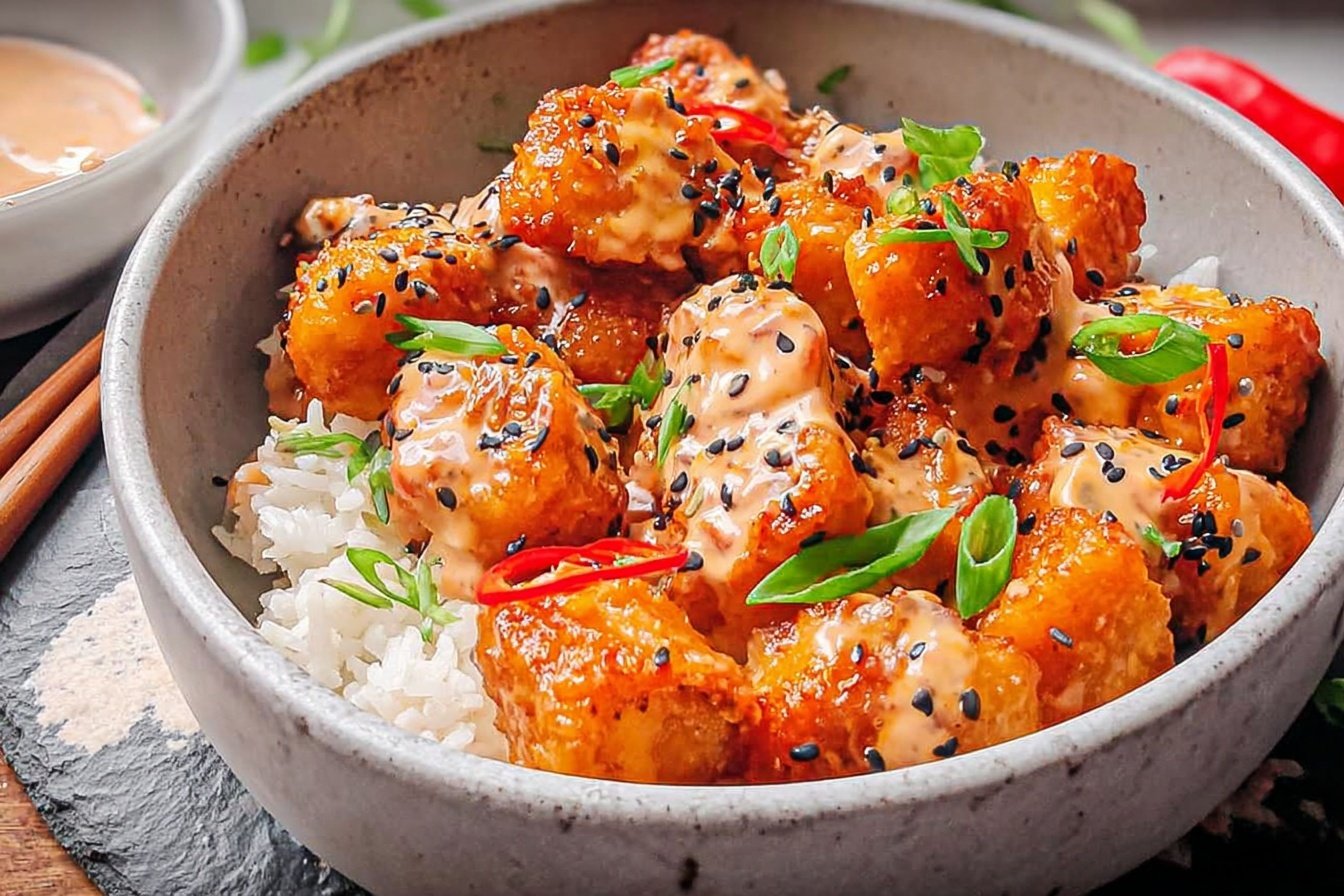 Bang Bang Salmon Bites