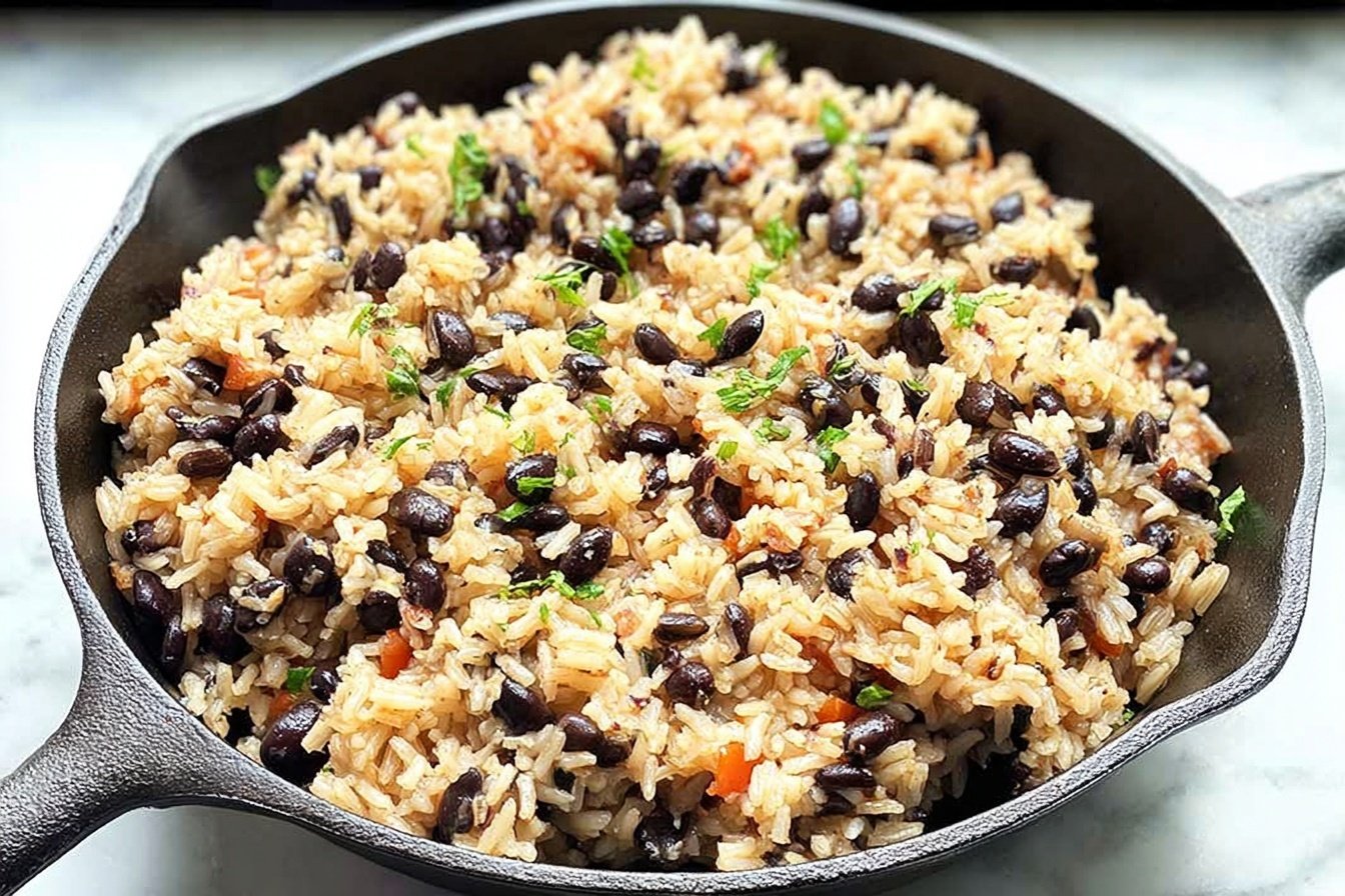 Black Beans And Rice Quick And Easy Recipe 6 Black Beans And Rice