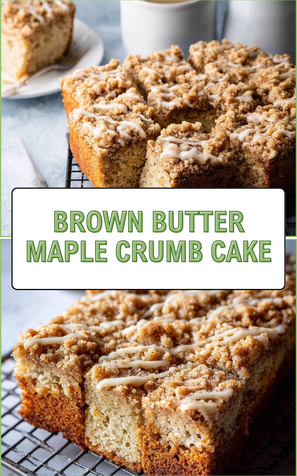 Brown Butter Coffee Cake Recipe 4 Brown Butter Maple Crumb Cake