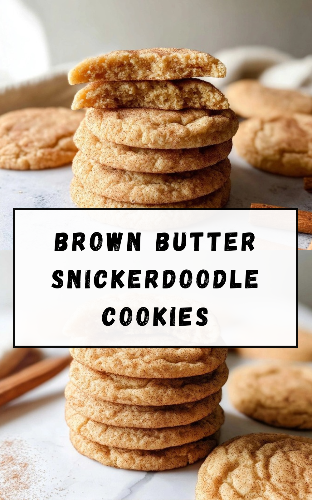 Softbatch Brown Butter Snickerdoodles Recipe Video 7 Brown Butter Snickerdoodle Cookies