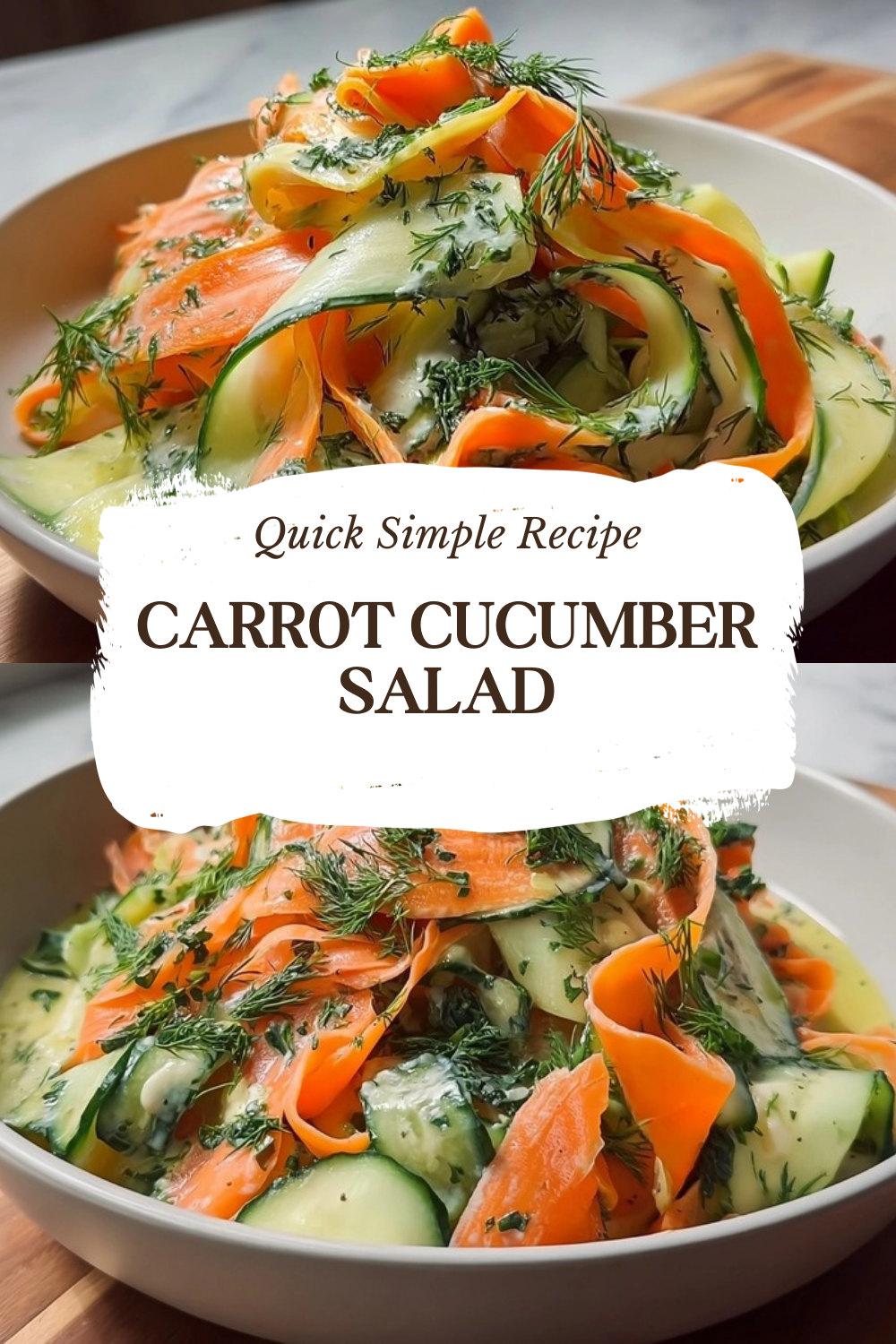Carrot Cucumber Salad