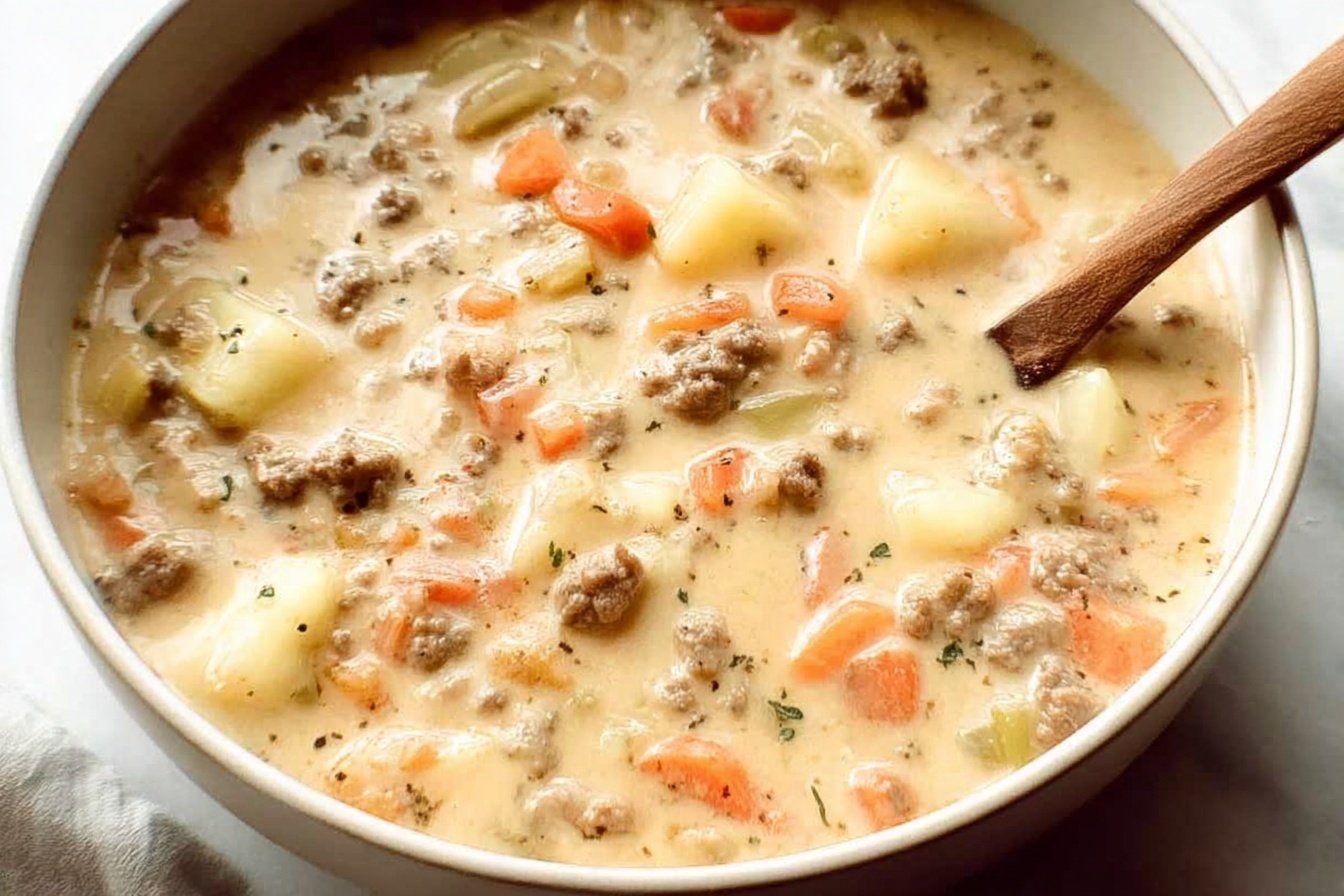Cheeseburger Soup