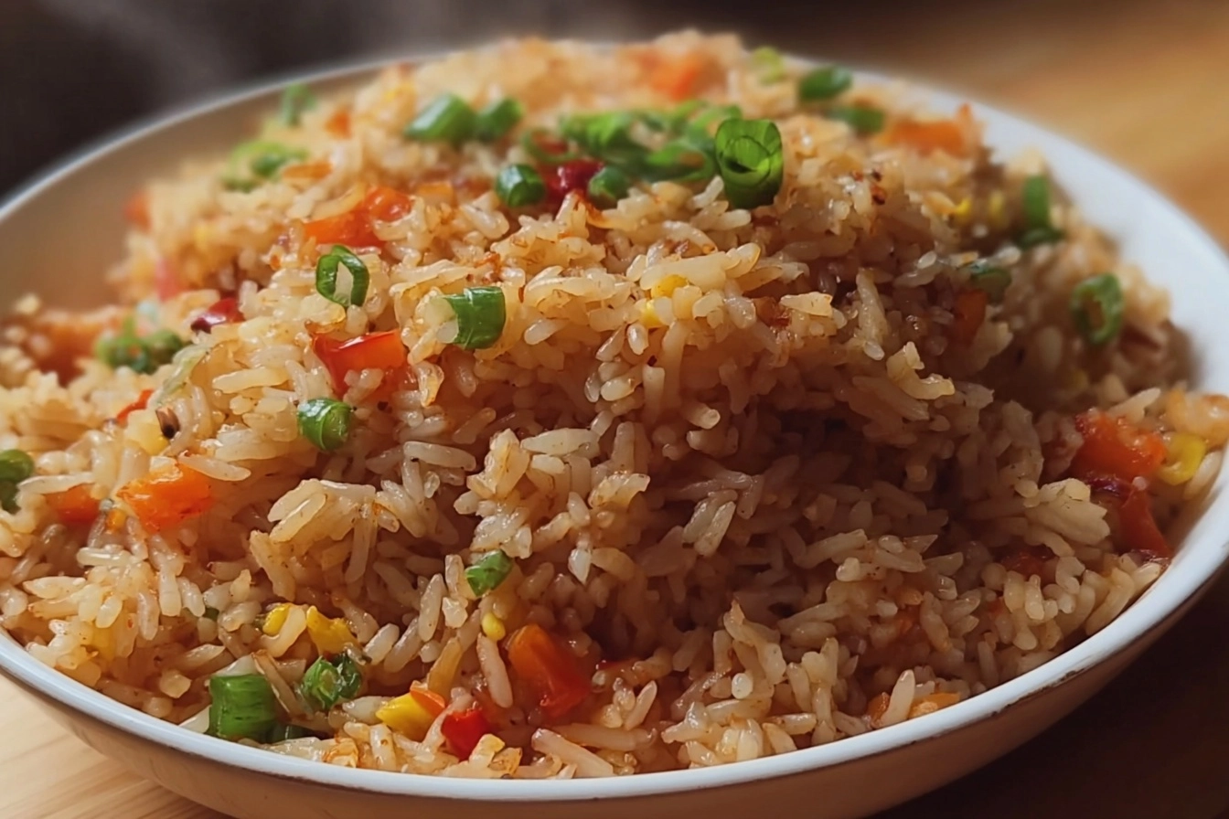 Chilli Garlic Fried Rice Recipe Spicy Garlic Fried Rice 6 Chilli Garlic Fried Rice