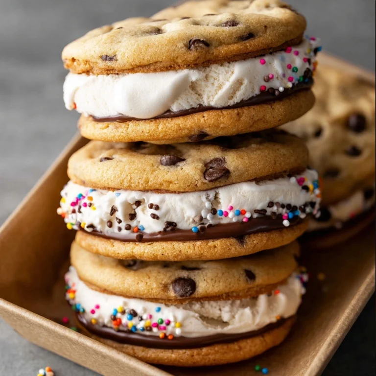 Chocolate Chip Ice Cream Sandwich Cookies 74.Png