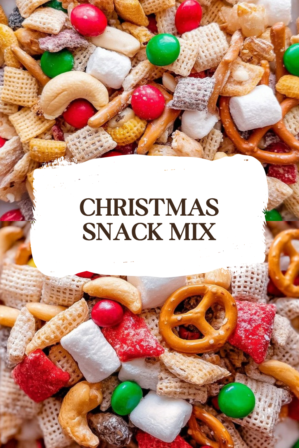Chex Christmas Mix Recipe Easy Holiday Snack 7 Christmas Snack Mix