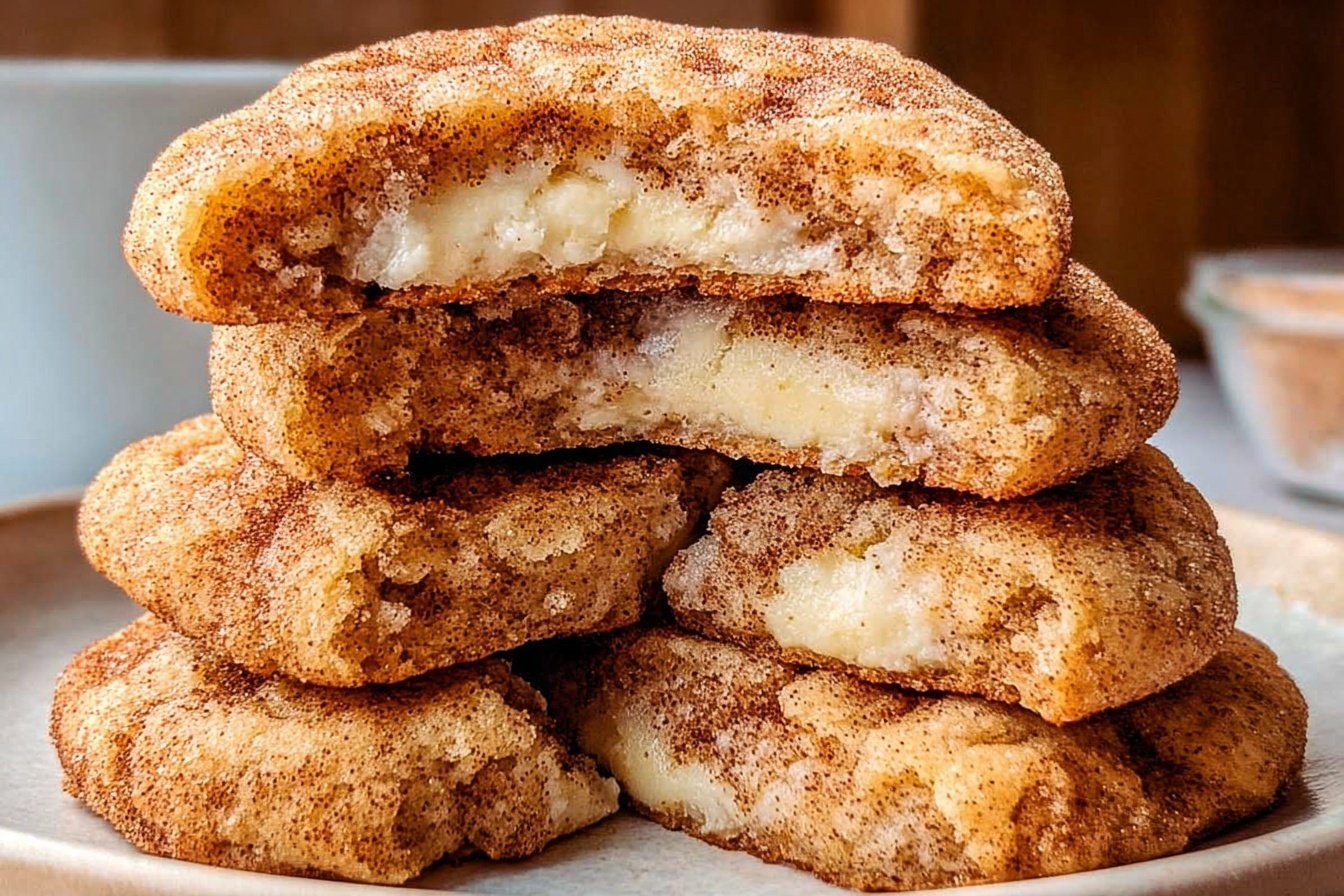 Churro Cheesecake Cookies
