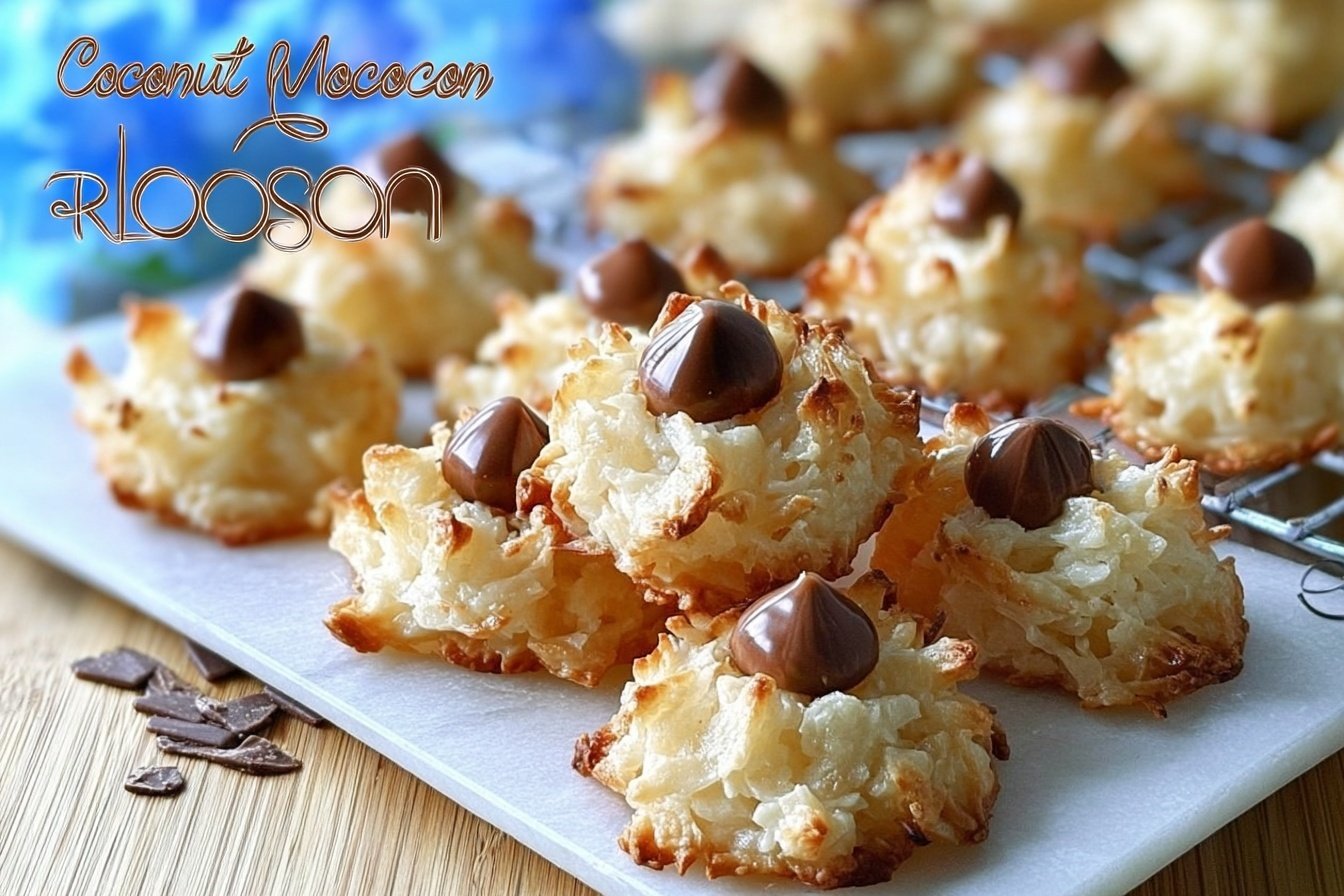 Coconut Macaroon Blossoms Recipe 6 Coconut Macaroon Blossoms