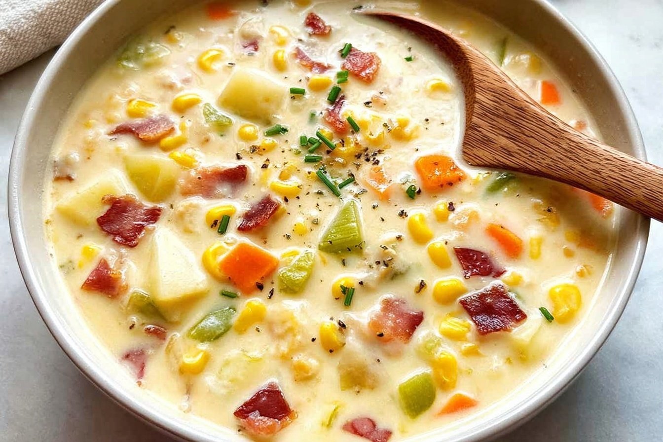 Corn Chowder Recipe Easy Creamy Comfort 6 Corn Chowder