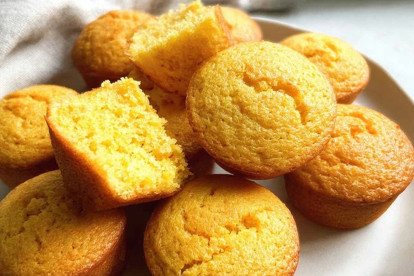 Cornbread Muffins Recipe Moist Fluffy And Easy 6 Cornbread Muffins