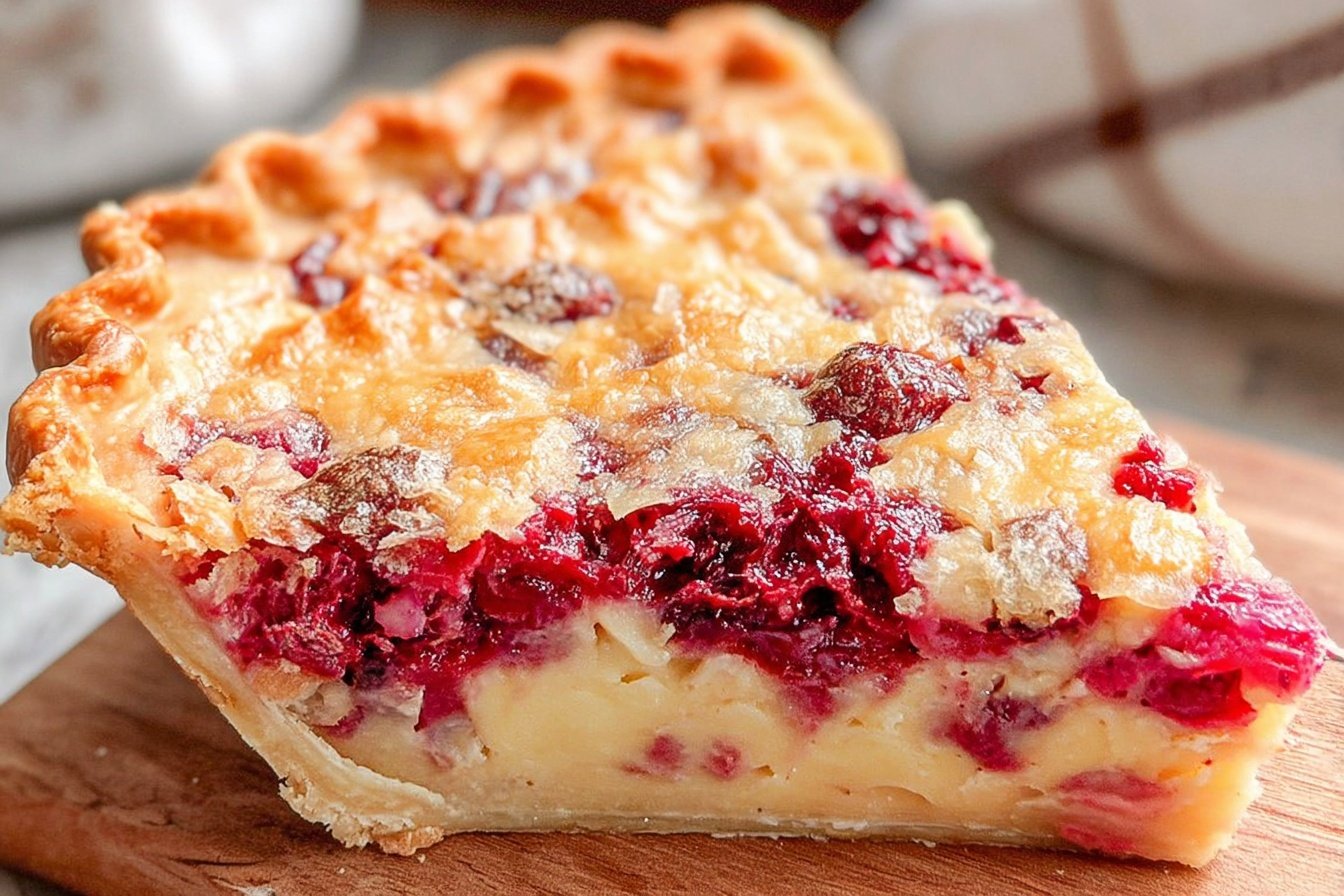 Classic Cranberry Custard Pie Recipe 6 Cranberry Custard Pie