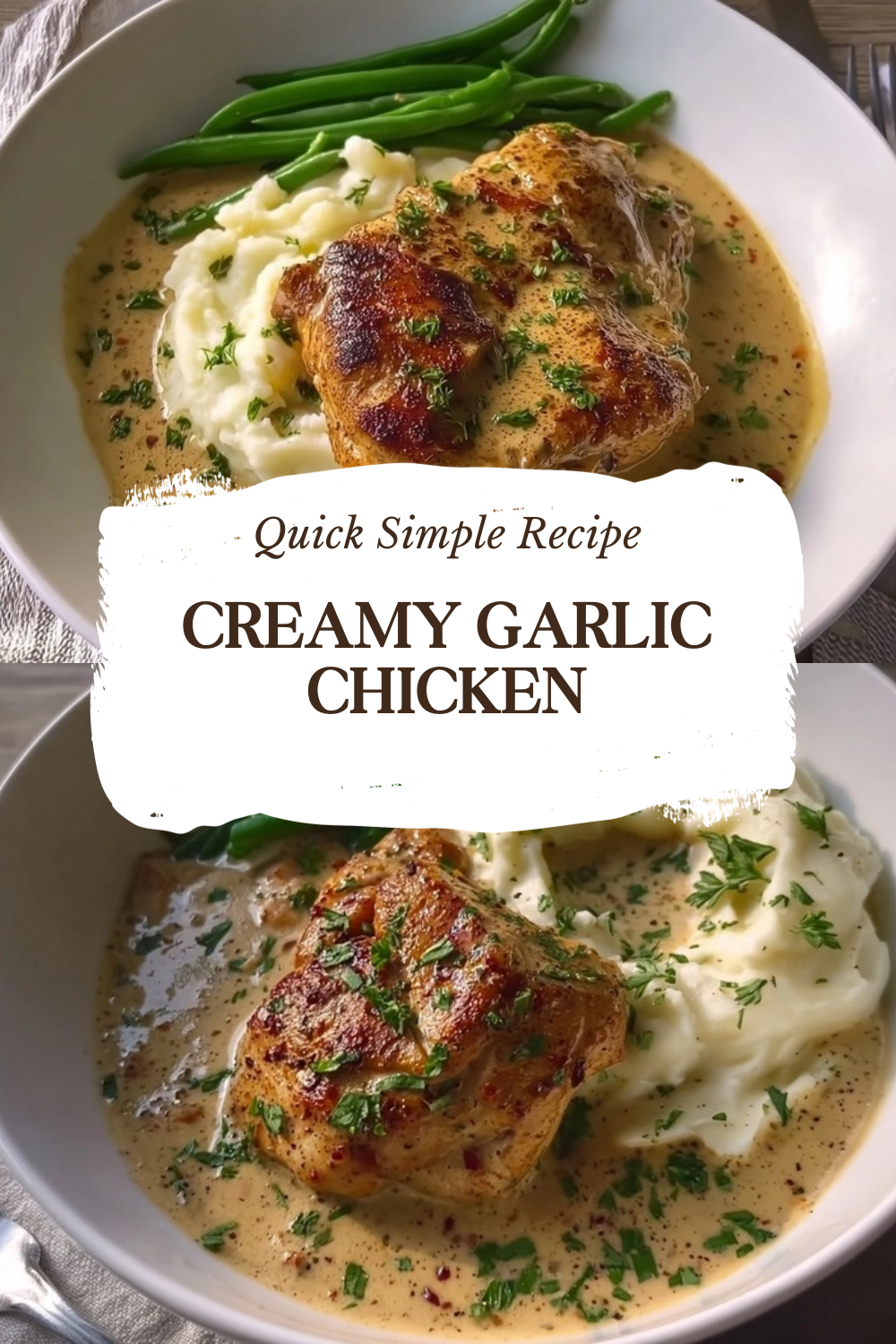 Creamy Garlic Chicken
