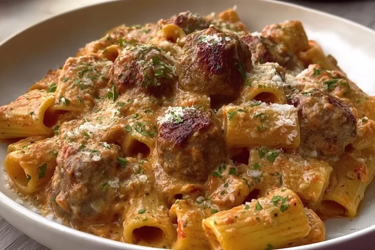 Creamy Meatball Pasta 43.Png
