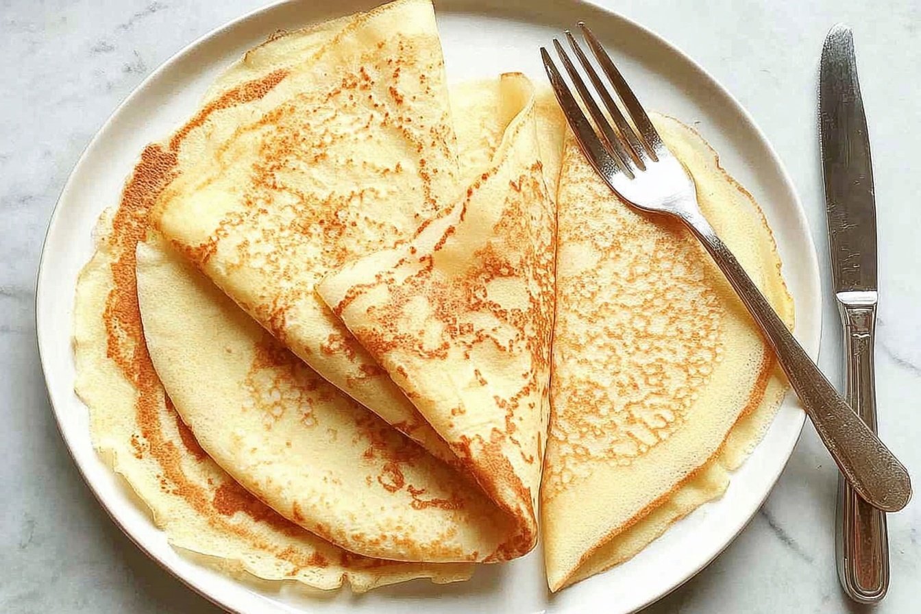 How To Make Crepes: Easy Recipe With Video 6 Crepes
