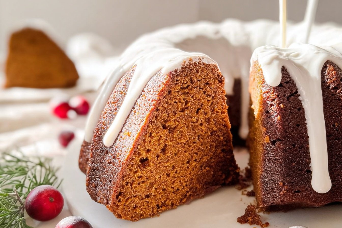Gingerbread Bundt Cake