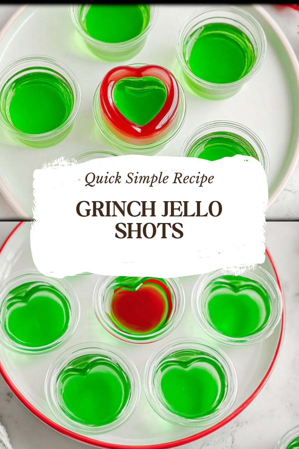 Grinch Jello Shots