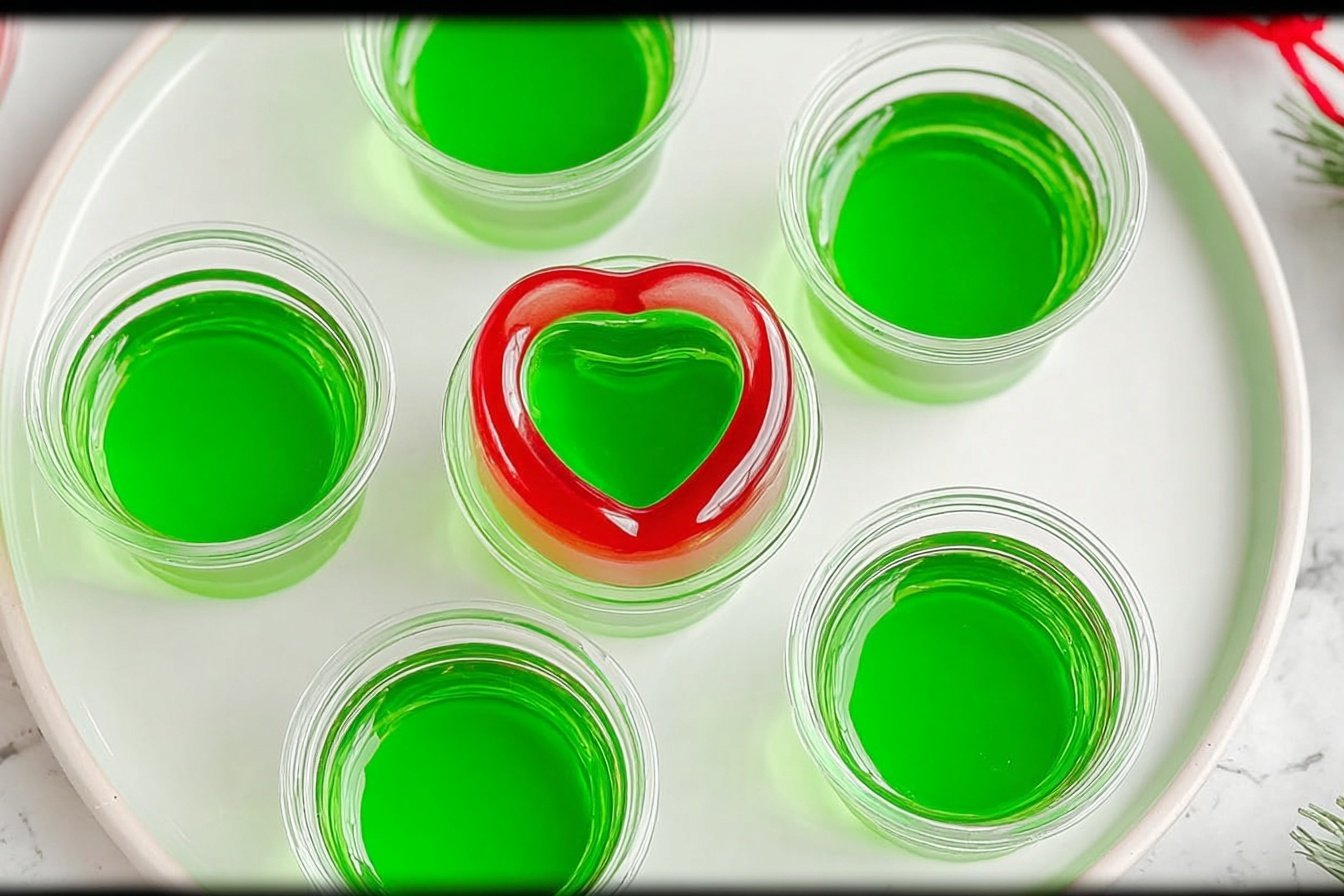 Grinch Jello Shots