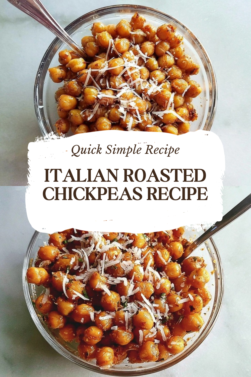 Italian Roasted Chickpeas Recipe