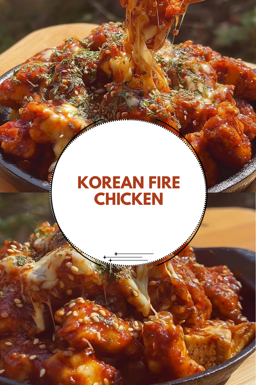 Fire Chicken With Cheese Recipe: Spicy Korean Buldak 7 Korean Fire Chicken