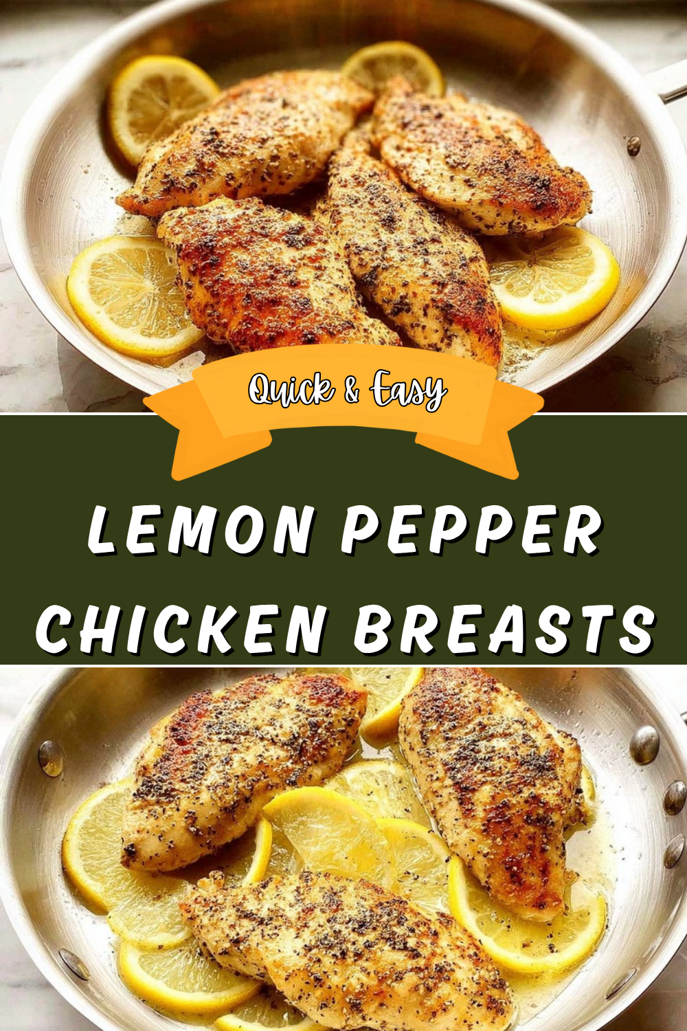 Lemon Pepper Chicken Breasts