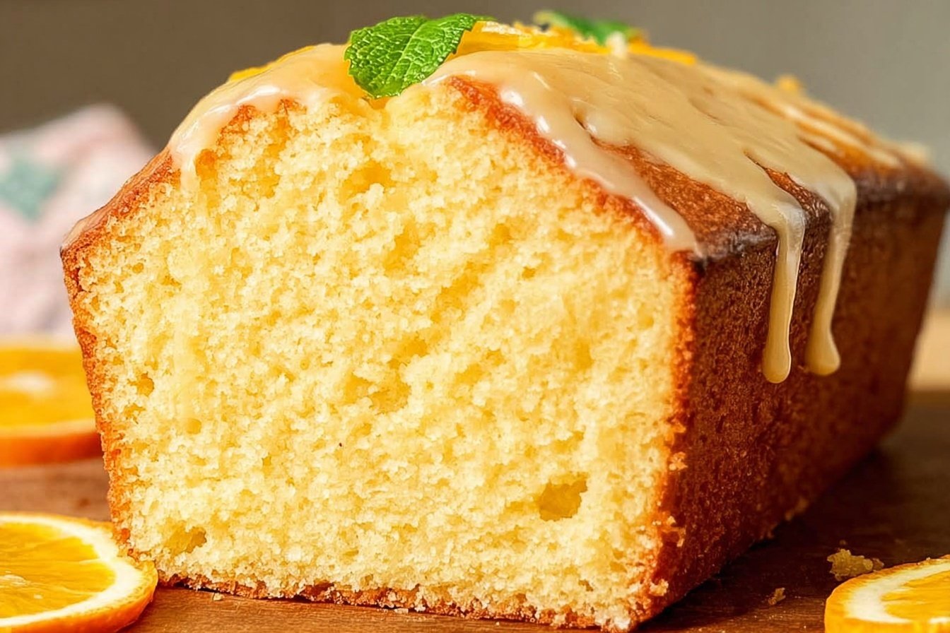 Orange Pound Cake Recipe