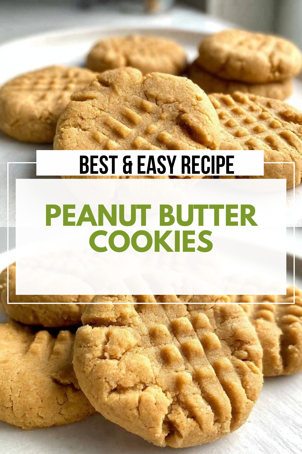 Peanut Butter Cookies Recipe Soft Chewy 4 Peanut Butter Cookies