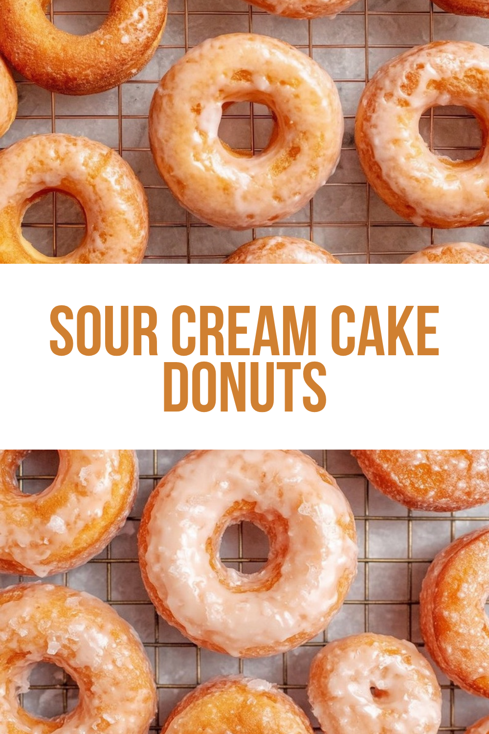 Sour Cream Cake Donuts