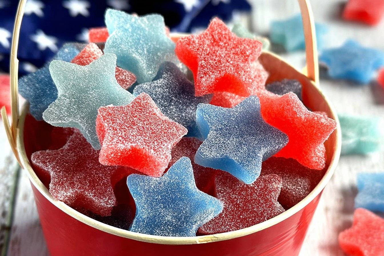 Star Spangled Gumdrops Patriotic Recipe For Fourth Of July Fun 6 Star Spangled Gumdrops