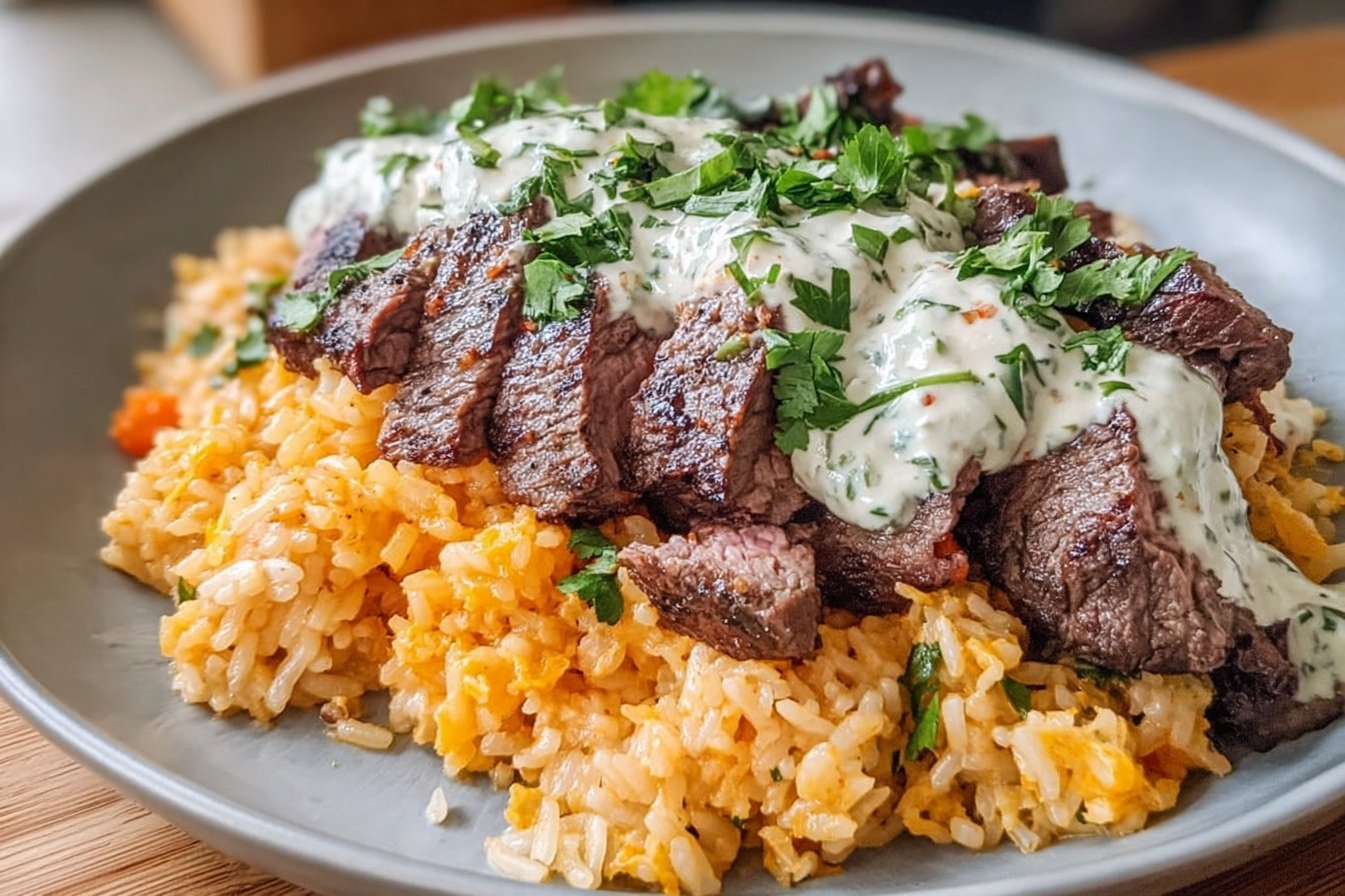 Steak Queso Rice Recipe 6 Steak Queso Rice