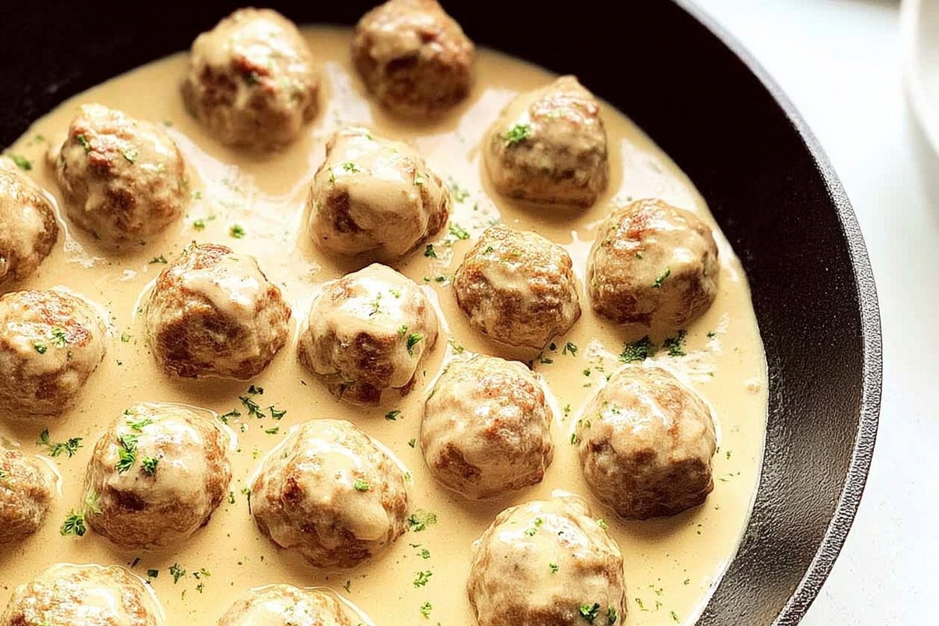 Swedish Meatball Recipe Easy Authentic Homemade 6 Swedish Meatballs