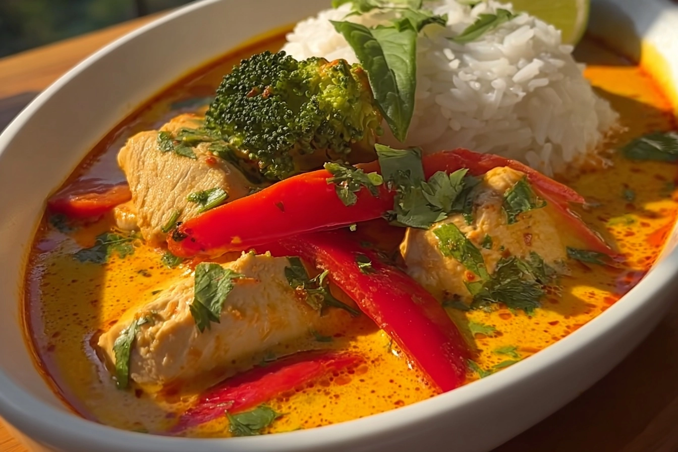 Thai Red Curry Chicken Recipe 6 Thai Red Curry